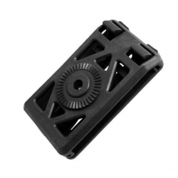 Belt clip attachment for polymer holster - BLACK