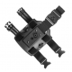 Stehenní platforma pro holster - černá