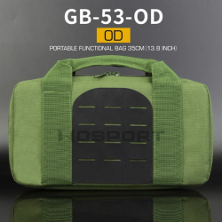 WST laser MOLLE gun bag 35cm - Black