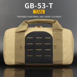 Brašna Laser Molle na pistoli - 35cm - černá