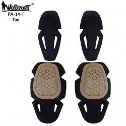 G4 Protective gear tactical Kneepads elbow pads set - Black