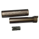 QD silencer 175 x 38 mm - BLACK
