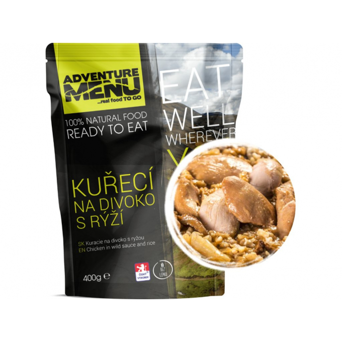 Wild style chicken with rice