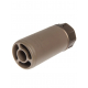 WARDEN BLAST DUMMY QD SILENCER CCW - BK (FULL MARKING)