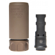 WARDEN BLAST DUMMY QD SILENCER CCW - BK (FULL MARKING)