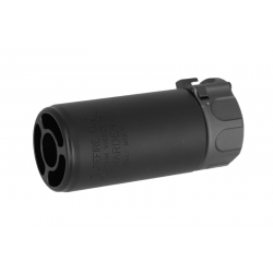 WARDEN BLAST DUMMY QD SILENCER CCW - BK (FULL MARKING)
