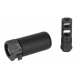 WARDEN BLAST DUMMY QD SILENCER CCW - BK (FULL MARKING)