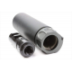 SOCOM556 MINI DUMMY QD SILENCER CCW - BK (FULL MARKING)