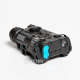 FMA LAB PEQ-NGAL LED White light with IR Lenses + Red and IR laser - BK
