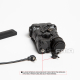FMA LAB PEQ-NGAL LED White light with IR Lenses + Red and IR laser - BK