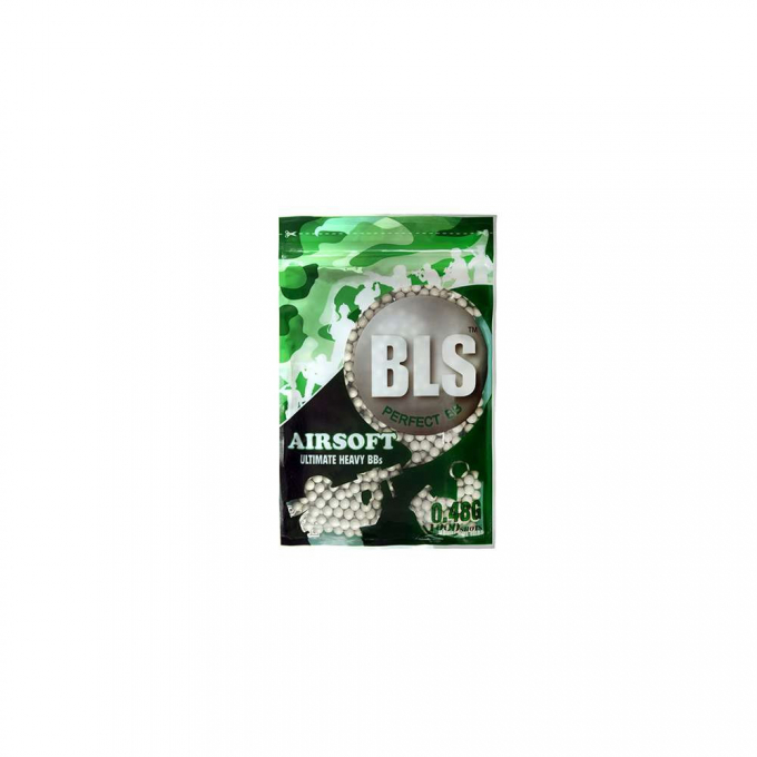 BLS High Precision Made - 0,48g 1000bb Pellets - WHITE