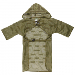 Camouflage mesh cloak with eyelet and hood Olive Drab Camouflage mesh cloak with eyelet and hood Olive Drab