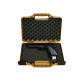 ASG plastic pistol case, 31x27x7,5 cm - TAN