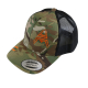 Retro Trucker Cap ANAREUS Spider logo orange - Multicam®