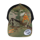Retro Trucker Cap ANAREUS Spider logo orange - Multicam®