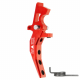 CNC Aluminum Advanced Trigger (Style C) (Red) for M16 AEG Series