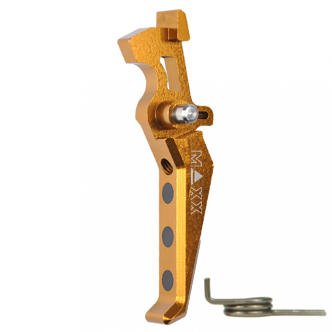 CNC Aluminum Advanced Speed Trigger (Style E) (Dark Earth) for M16 AEG Series