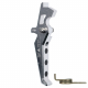 CNC Aluminum Advanced Speed Trigger (Style E) (Silver) for M16 AEG Series