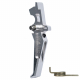 CNC Aluminum Advanced Speed Trigger (Style E) (Silver) for M16 AEG Series