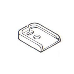 Floor plate, magazine, WE Glock, pt. nr. 67 Floor plate, magazine, WE Glock, pt. nr. 67