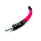 IGL HPA - QD male + 1/8NPT - 20cm hose with holster - pink highlighter