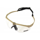NP Battle Pro's - Tan Frame / Clear Lense w/Insert