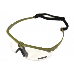 NP Battle Pro's - Green Frame / Clear Lense w/Insert