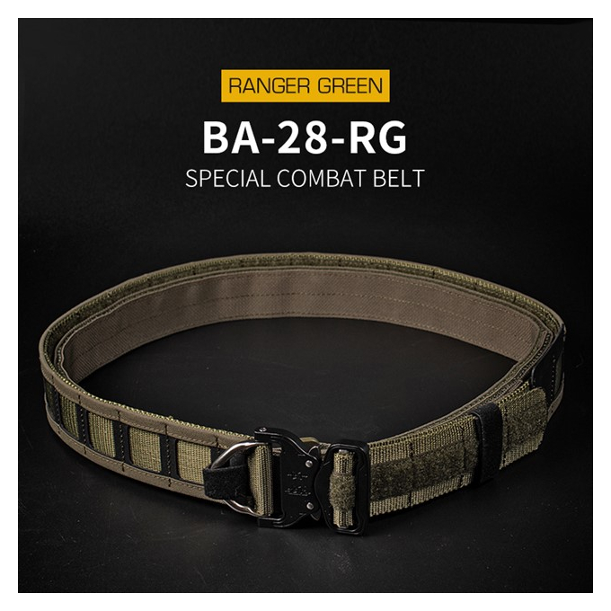 Střelecký opasek Special Ops s Molle vazbou - Ranger Green