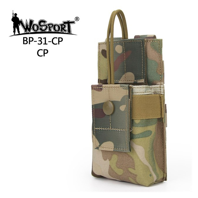 MOLLE Small Radio Pouch - Black