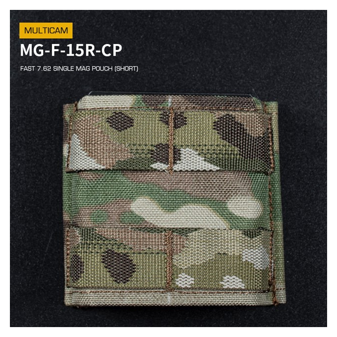 FAST type Single MOLLE sumka na 7.62 zásobníky, krátká - MC