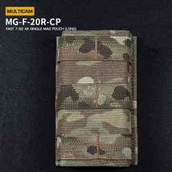 FAST type Single MOLLE sumka na 7.62 zásobníky pro AK - MC FAST type Single MOLLE sumka na 7.62 zásobníky pro AK - MC