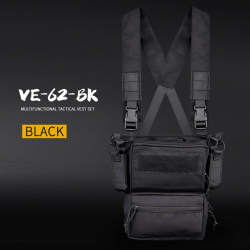 Taktický Chest rig D3TMVS - Černý