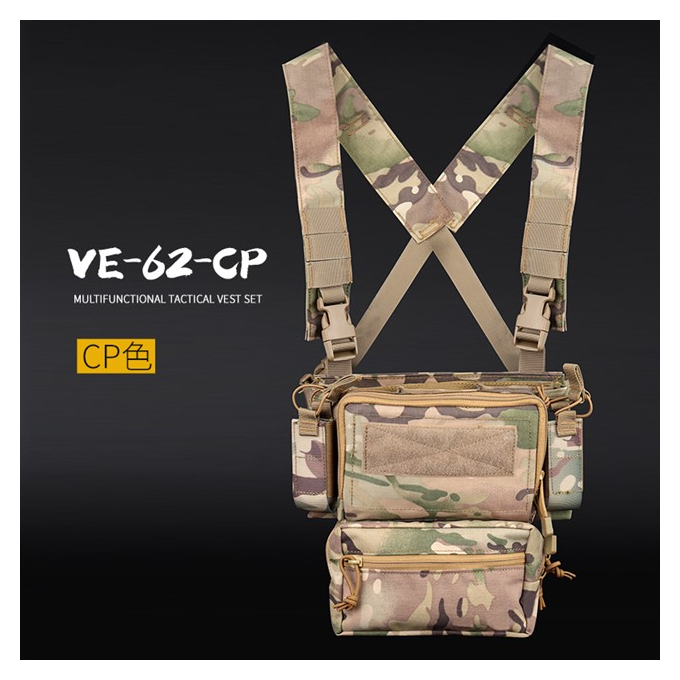 Taktický Chest rig D3TMVS - MC