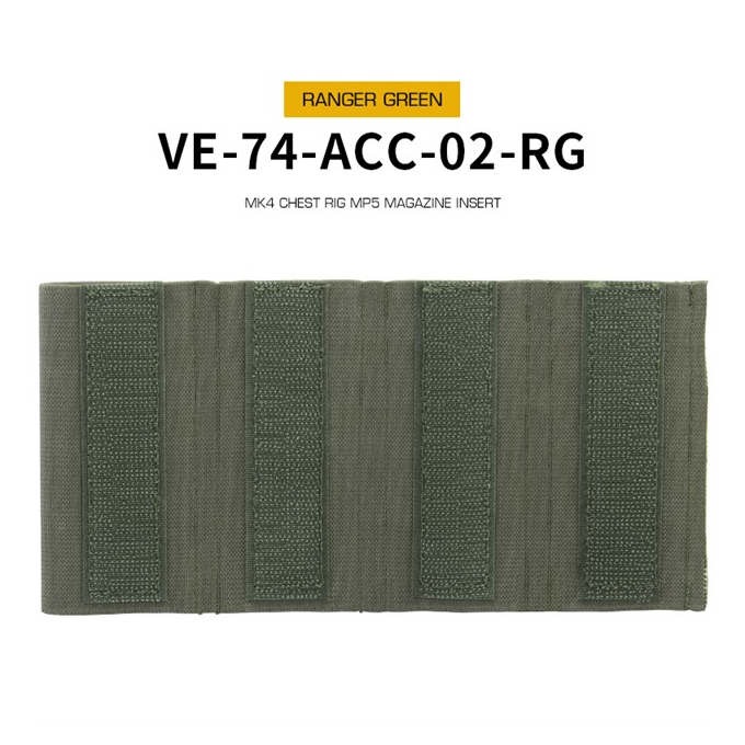 Insert MK4 na 4x samopalové zásobníky MP5 - Ranger Green