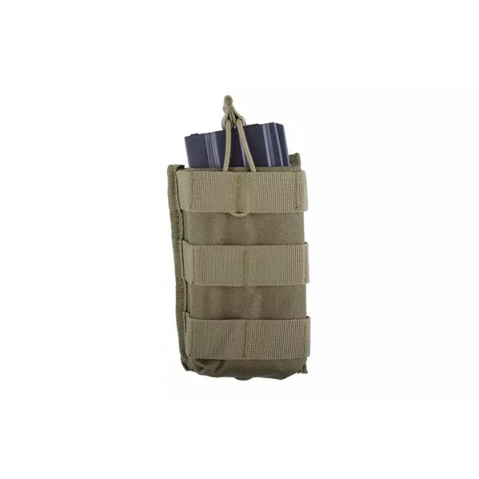 Sumka Single na zásobník pro M4/M16/AK,otevřená - zelená