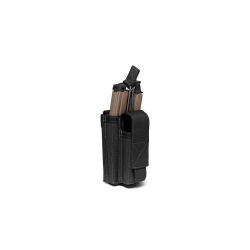 Single MOLLE Open Pouch, Black, AR15/M4/M16+pistol