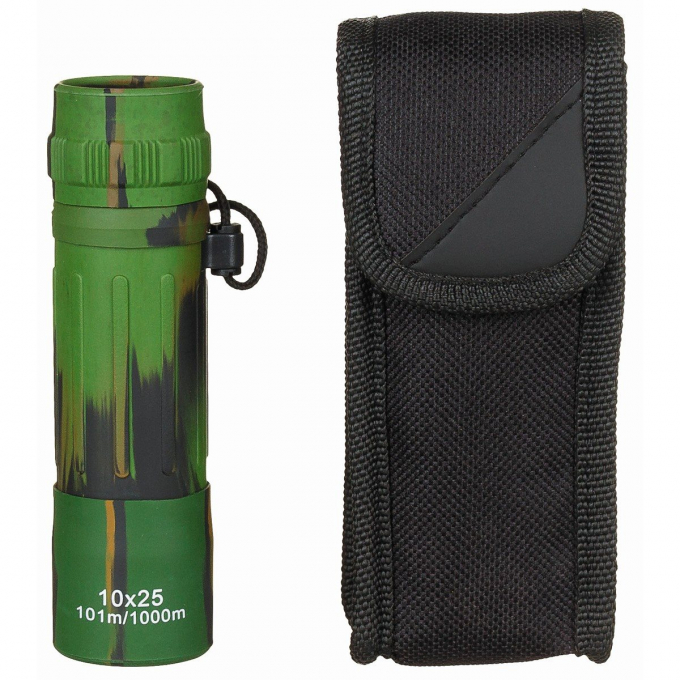 Dalekohled 10x25 MONOCULAR WOODLAND