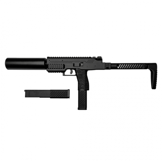 VORSK VMP-1X GBB SMG (tlmič a 2x zásobník) - Čierná