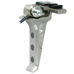 Hliníková CNC Advanced SPEED spoušť pro EVO - TYPE E, titanová Hliníková CNC Advanced SPEED spoušť pro EVO - TYPE E, titanová