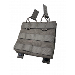 Sumka MOLLE na dva zásobníky M4/M16 otevřená - Ranger Green