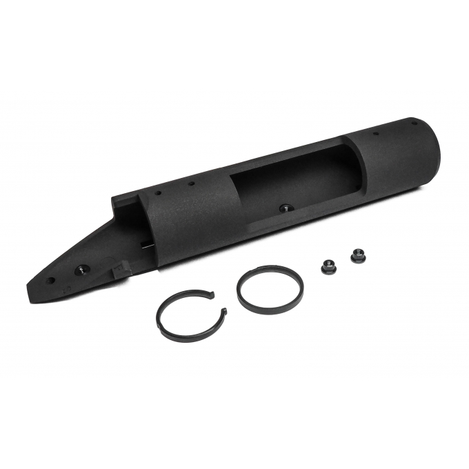 Action Army CNC VSR10 right-hand tactical up-receiver Black