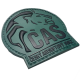 Patch "ČAS" Czech Airsoft Union - Green