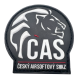 Patch "ČAS" Český Airsoftový Svaz - černý