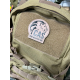 Patch "ČAS" Český Airsoftový Svaz - pískový