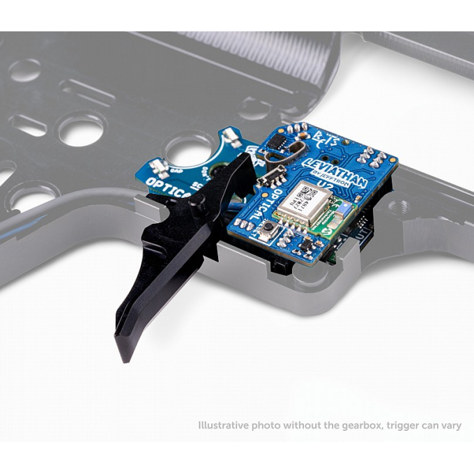 Leviathan - V2 Optical to stock + Speed CNC trigger black