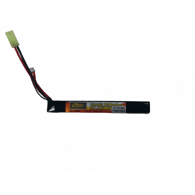 Baterie XCell 11,1V / 1300mAh 20C Li-Pol - dlouhá