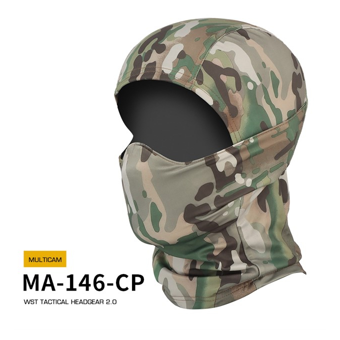 Kukla WST 2.0 s gumovou ochrannou maskou, MC