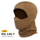 WST Balaclava 2.0 with Rubber Half Fighter Face Mask - TAN