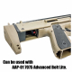 CNC Advanced Bolt Lite and Advanced handle for AAP-01/C - Gold