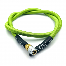 HPA 115cm hose with holster - fresh green